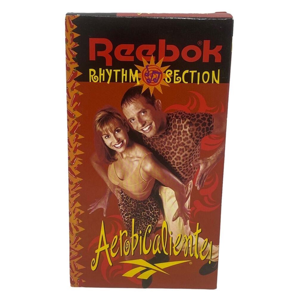 Reebok Rhythm Section: Aerobicaliente VHS 1996 Physical Fitness Latin Music